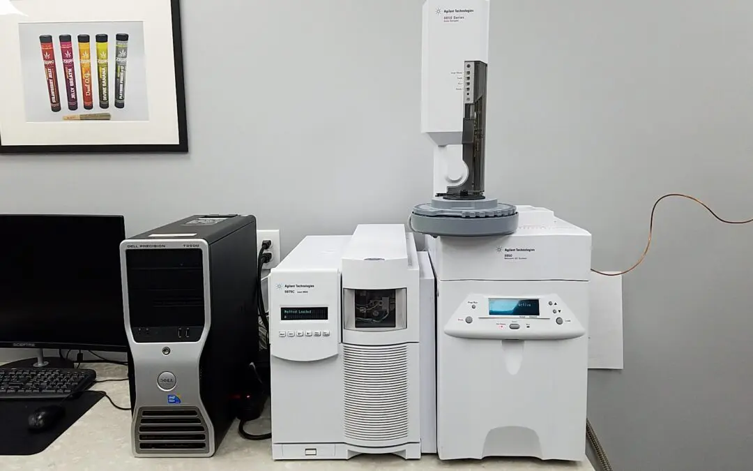 Agilent 5975 GC/MS with Agilent 6850 GC