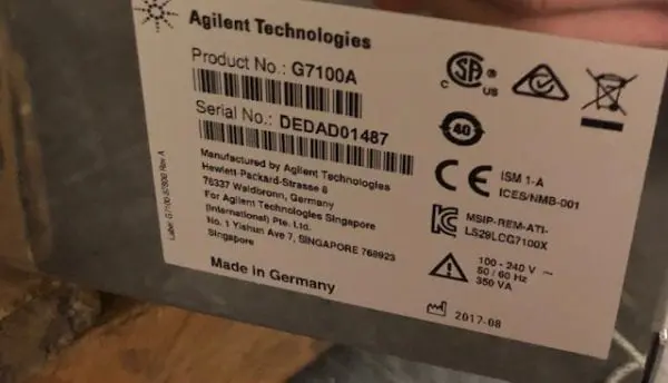 Agilent Capillary Electrophoresis 7100 CE System