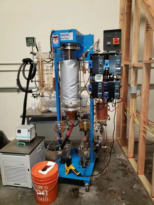 Pope Cannabis Distillation 6” Still with Feed Pump