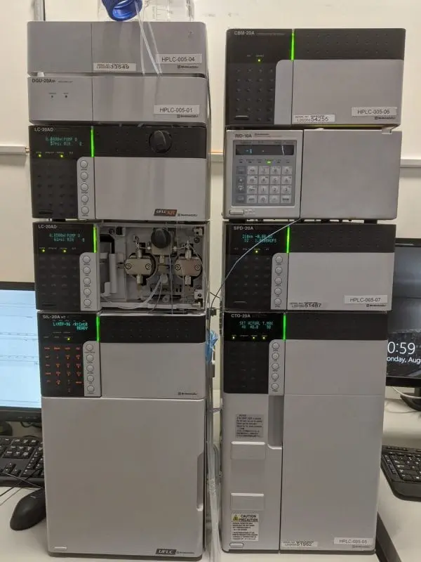 Shimadzu Lab Equipment