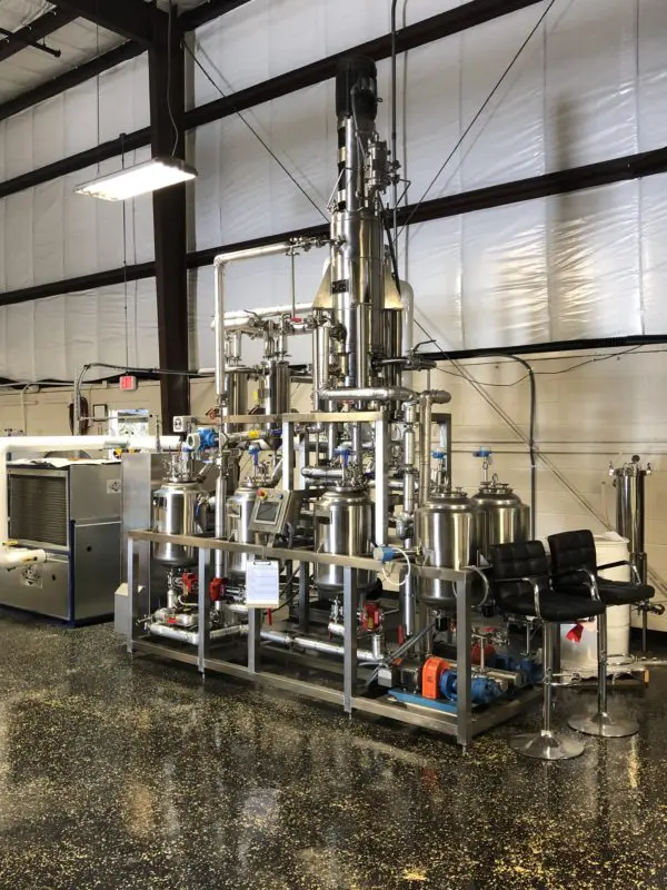 Deutsche Process Short Path Distillation Unit