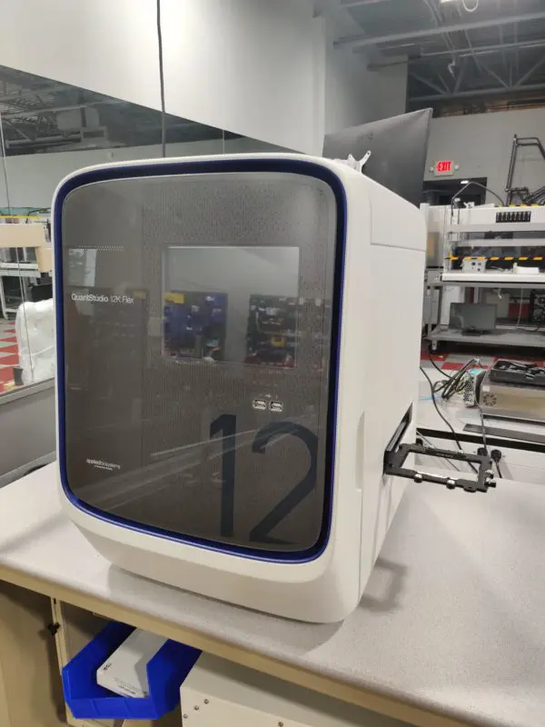 Thermo QuantStudio 12K Flex Real-Time PCR System with OpenArray block