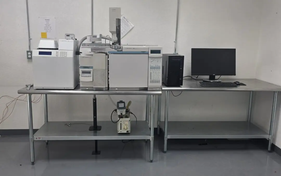 Agilent 6890N GC/MS System with 5973N MSP