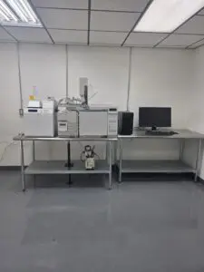 Agilent 6890N GC/MS System with 5973N MSP