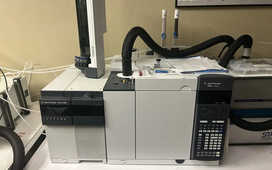 Agilent 7890B GC with 5977A MSD