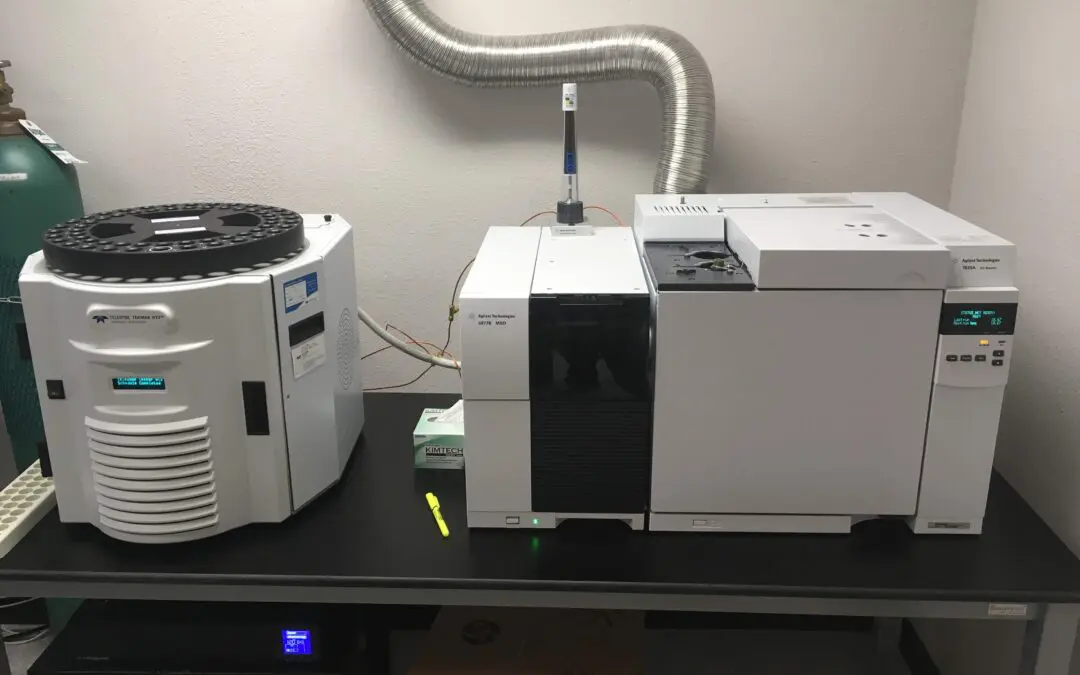 Agilent 7820A GC with 5977B MSD