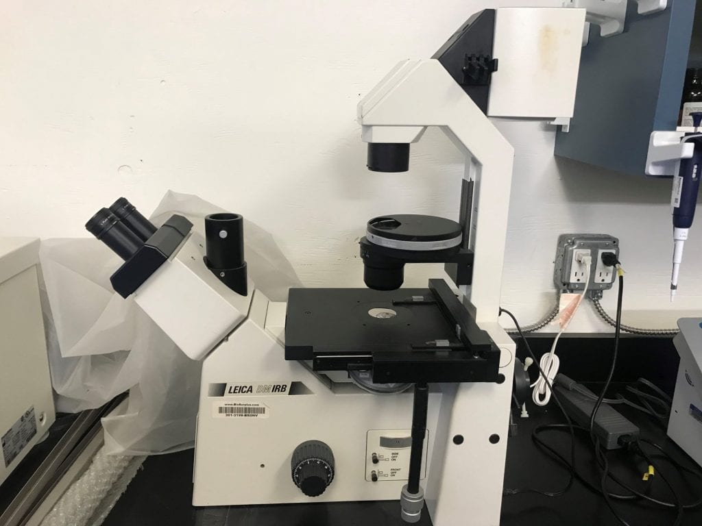 Leica Inverted Phase Contrast Microscope Dm Irb Arc Scientific 8662