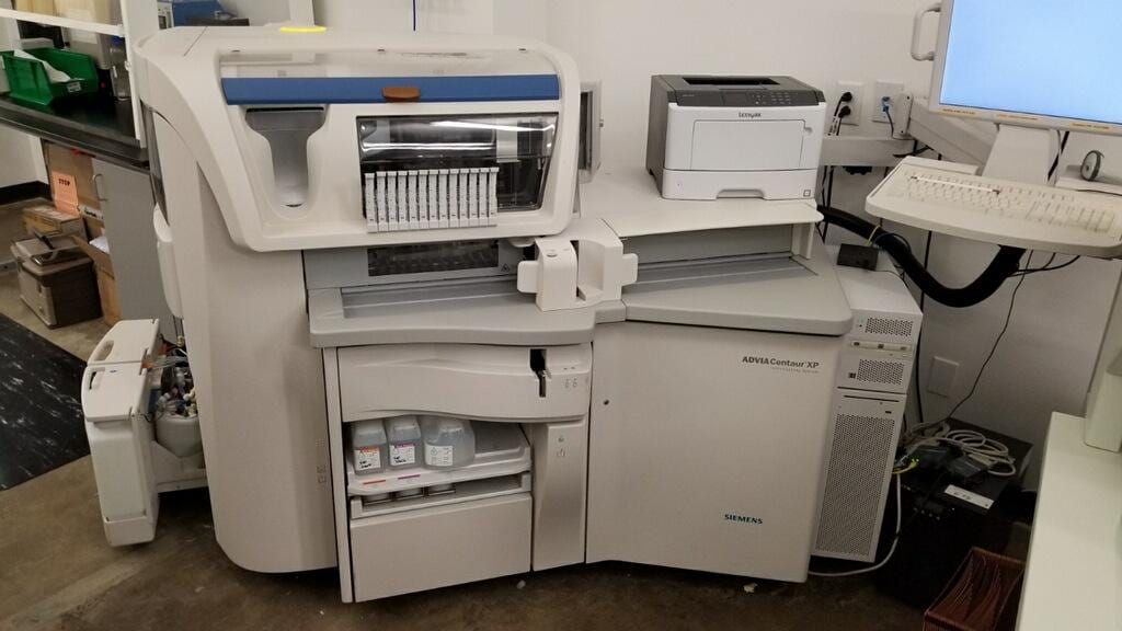 Siemens Advia Centaur XP Immunoassay System - Arc Scientific