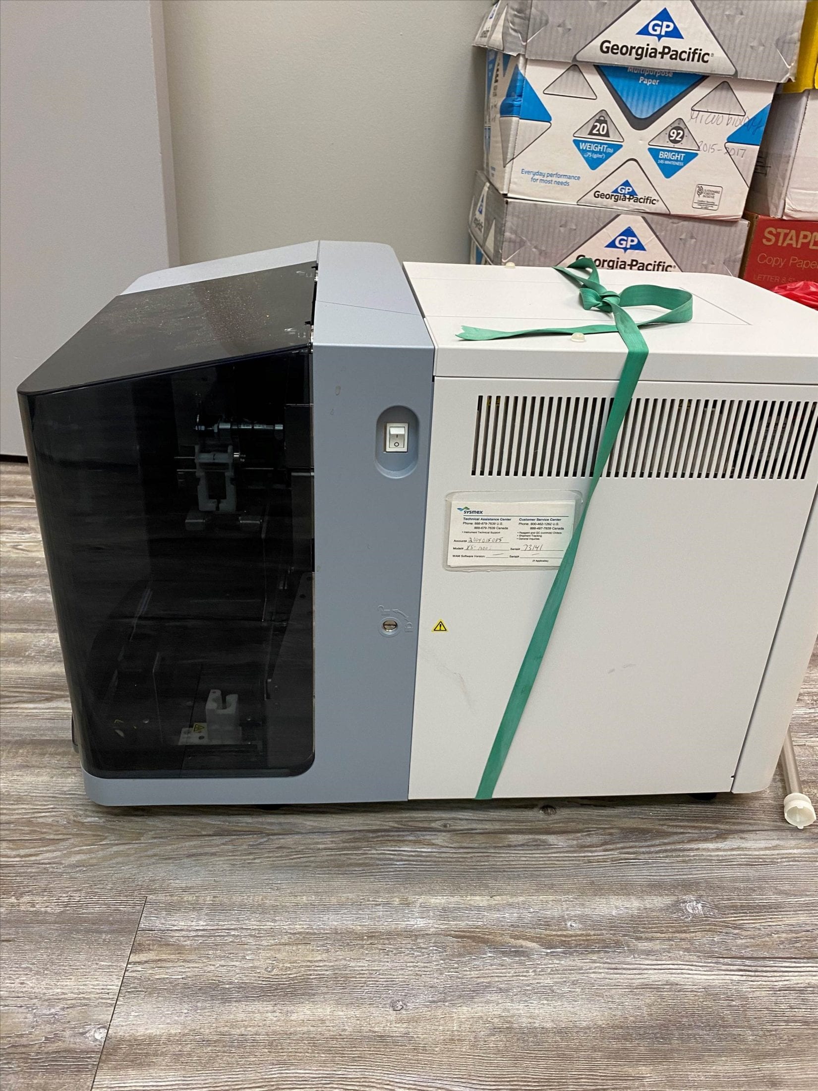 Sysmex XS-1000i Hematology Analyzer - Arc Scientific