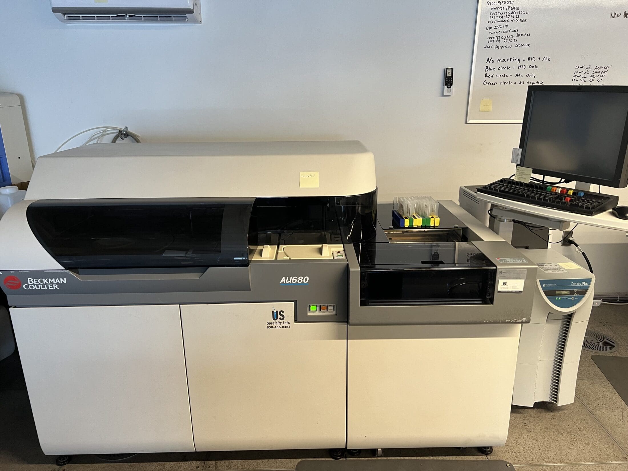 Beckman Coulter AU680 Chemistry Analyzer Arc Scientific